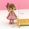 Little Princess Birthday Party Supplies Cake Topper Cake Decorating Tools Miniatures Figurine