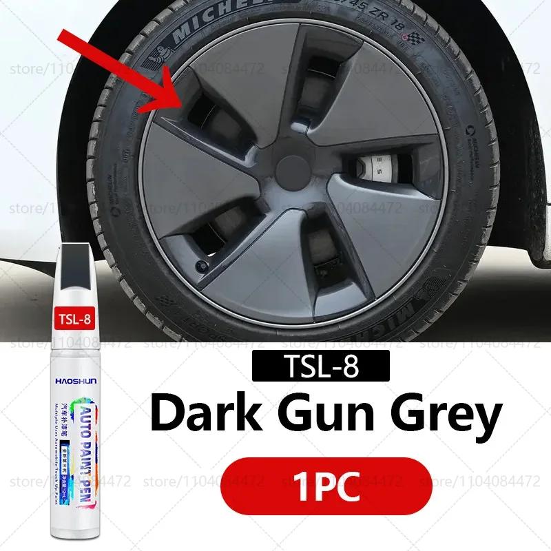 Для Tesla Model 3 YXS Car Paint Scratch Repair Pen Touch Up Paint Accessories Black Pearl White Silver Deep Sea Blue Red