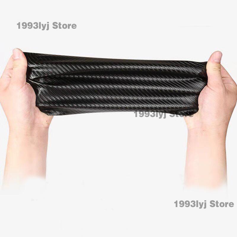 For GAC AION Y PLUS 2023 Car Door Sill Pedal Board Cover Trim Carbon Fiber Rear Bumper Trunk Sticker Auto Accessories