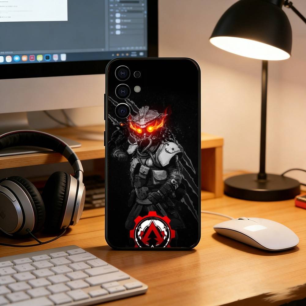 Apex Legends Phone Case For Samsung S25,S24,S21,S22,S23,S30,Ultra,S20,Plus,Fe,Soft Silicone Black Cover