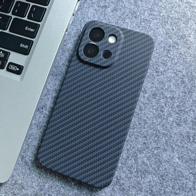 Чехол для OnePlus 13S 13T Матовый Жесткий Узор из Текстуры Углеродного Волокна Легкое и Тонкое Покрытие Для One Plus 13 T Модный Корпус Бампер