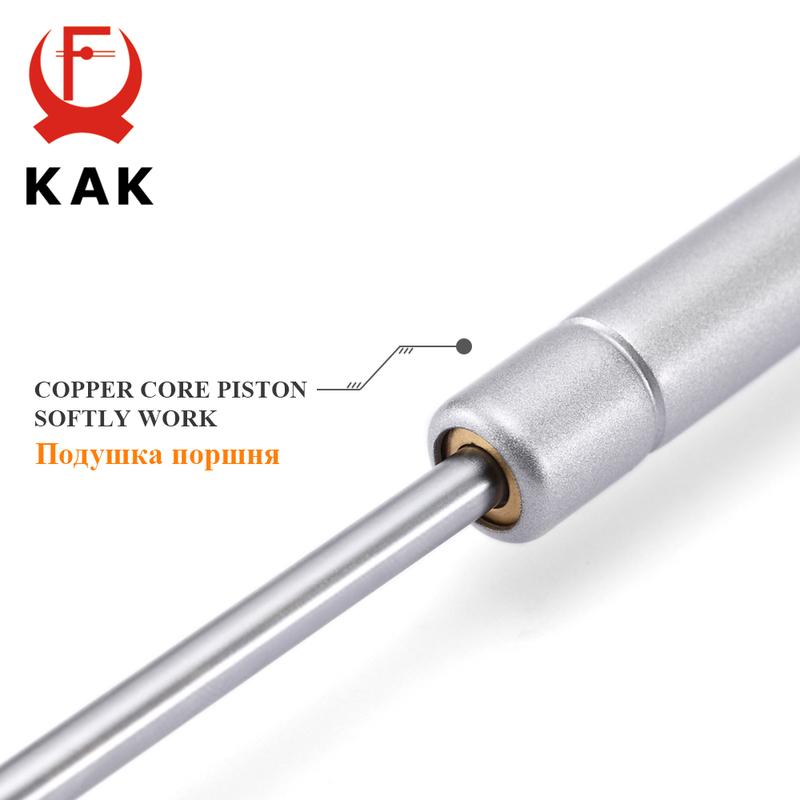 KAK 4 Pack 6kg 10kg 15kg Gas Spring Cabinet Hinge Copper Core Door Lift Support Hydraulic Kitchen Cupboard Door Hinges Hardware