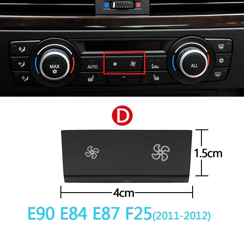 Накидки с кнопкой регулировки громкости на приборной панели для BMW 1 2 3 4 X1 X3 X5 X6 Series F20 F30 F35 F80 F25 F26 E70 E84