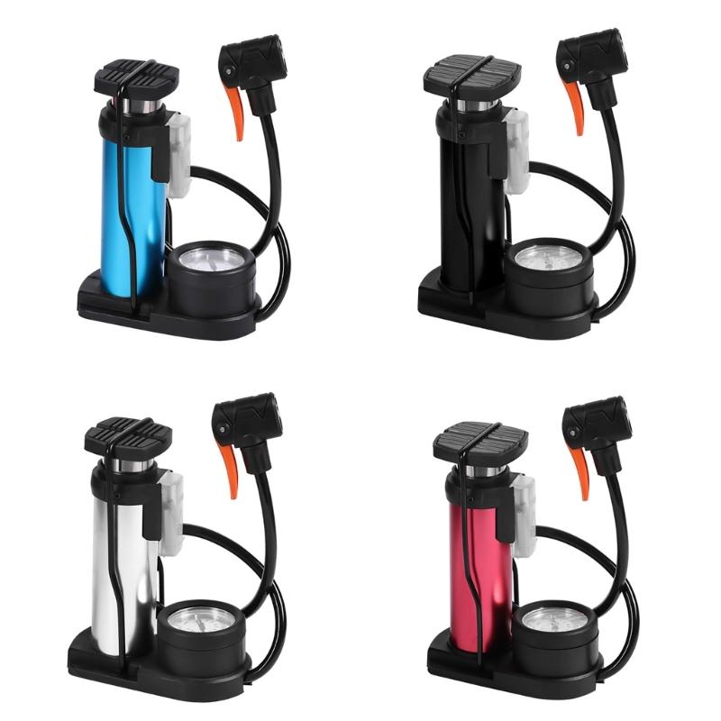 Насос для горных велосипедов, 140 фунтов на кв. дюйм, велосипедные воздушные насосы с манометром