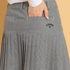 Callaway Checkered Skirt for C24228207 Women's (suitable golf) / 1030_White