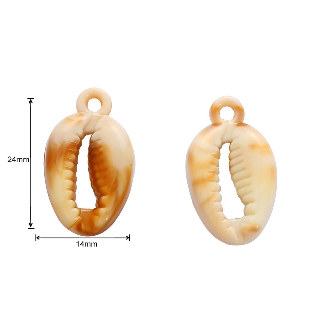 30 г/пакет акриловая оболочка серии подвески аксессуары для изготовления ювелирных изделий DIY серьги браслет ожерелье