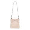 COACH Charlie Artificial Leather Handbag Medium Women's Morandi Color Oat (Unisex) Handbags 89003 LHPVT