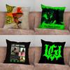 J-JC Reyes Los Green Lanters NACER DE NUEVO Pillow Case For Home Bedroom Car Office Decoration Living Room Sofa Cushion Cover