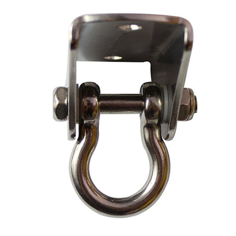 ABJI-1 Pcs Outdoor Hammock Hook 304 Stainless Steel Swing Hook Indoor Wall Fixed Hook Safety Buckle