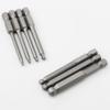 65mm H2-H8 Ball End Hex Bits for Screwdriver 1/4" Hex Shank Bit Kit Magnetic Screwdriver Bit Set