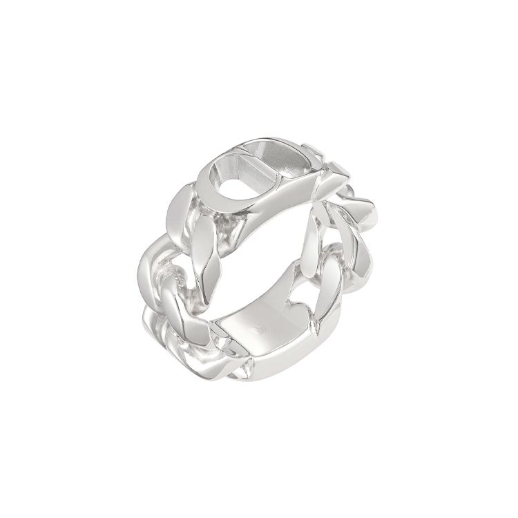 Dior Cd Icon Ring Silver Women jewelry R0977HOMST-D990