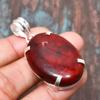 Red Labradorite Gemstone 925 Sterling Silver Handmade Wonderful Jewelry Pendant