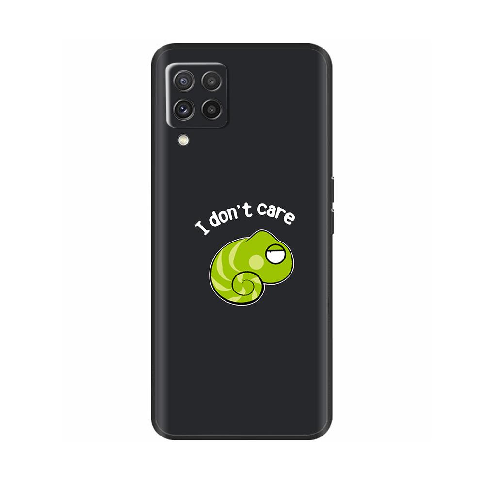 For Samsung Galaxy M22 M32 4G Case Phone Back Cover For Samsung M32 4G M22 F22 Case Soft Black Silicone Bumper Shell 6.4 inch