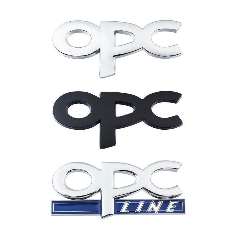 OPC OPC LINE Badge Car stickers for Opel Regal Lacrosse Modified High Performance Version Accessories Front grille Trunk Decals LE4