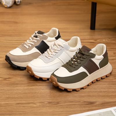 CRLAYDK Женские нескользящие теннисные туфли на платформе для ходьбы, дышащие кроссовки для бега и тренировок, устойчивые к скольжению, удобные кроссовки