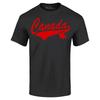 Red Canada Varisty T-shirt Canadian Pride Maple Leaf Shirt