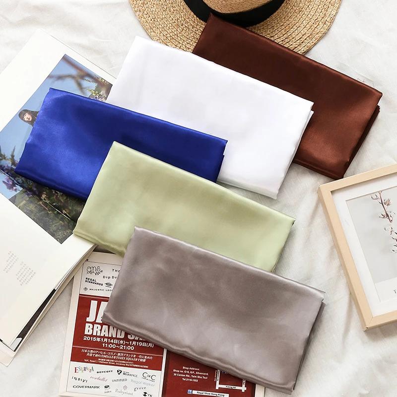 150x100см Мягкая Гладкая Атласная Подкладочная Ткань для Фона, Подкладки для Одежды, Штор, Декоративная Ткань Ручной Работы DIY Ткань