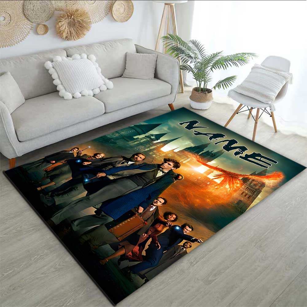 Warner Bros. Works (34) Customize your name rug, office chair cushion, home bedroom living room gift.