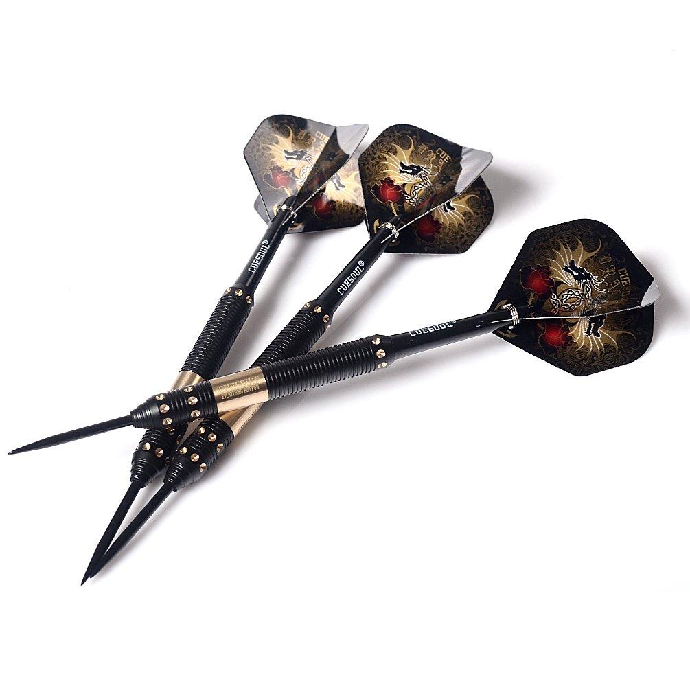CUESOUL Dragon Deluxe Brass Steel Tip Darts Set 21g F2303-L