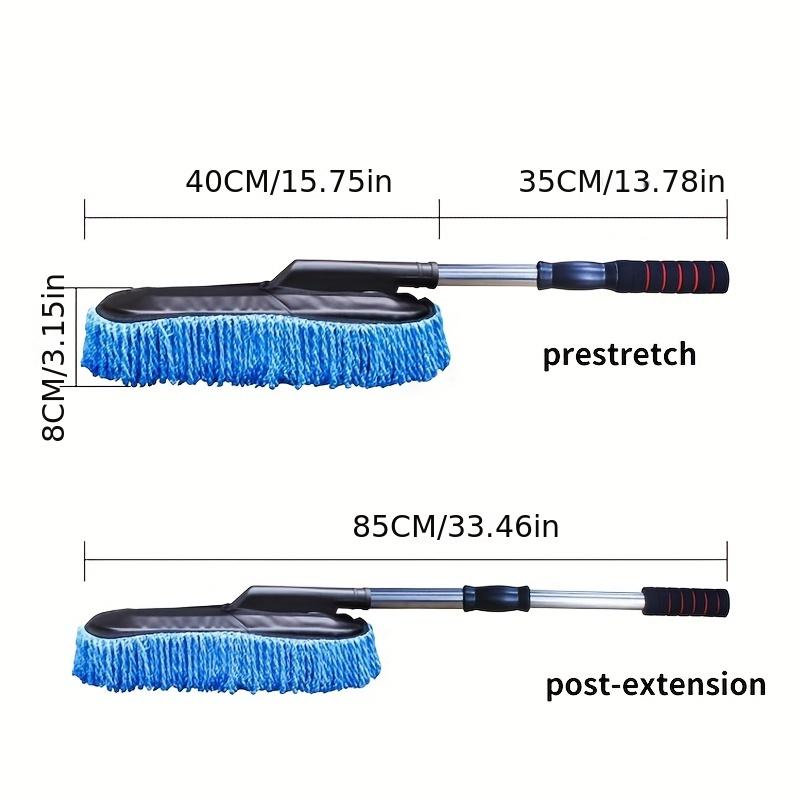 Flat Car Wash Mop Does Not Hurt The Car Special Car Wash Cleaning Brush Retractable Household Car Dealership Cleaning Tool