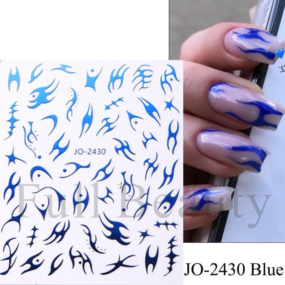 Лазерные наклейки для ногтей, бабочка, сердце, звезда, дизайн, клейкие слайдеры, наклейки для дизайна ногтей, маникюрные украшения