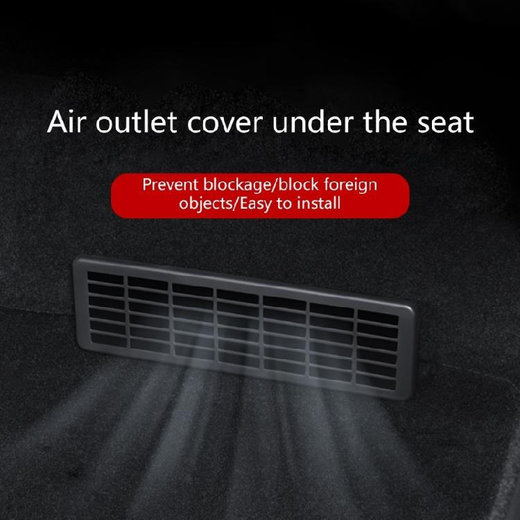 Impact Resistant Car Air Vent Grille Under Seats Ventilation Cover Not Crush Designs Ventilated Vent Cover for Vehicle