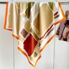 Elegant Kerchief Neck Scarves For Women 90cm Fashion Shawls and Wraps Bandana Head Scarfs