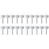 1-20PCS Jewelry Polishing Brush Cotton Wool Felt Grinding Sanding Head Abrasive Buffing Wheel 3mm Shank Drill Rotary Tool