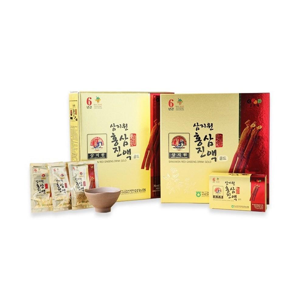 6-Year-Old Samjiwon Red Ginseng Extract Gold 70ml x 30 packets 30 pcs