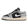 Jordan Air 1 Low SE Удобные Универсальные Низкие Детские Кроссовки Унисекс Кроссовки Черный Серый HQ2021-012