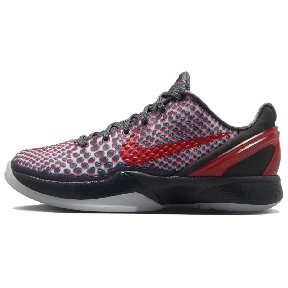 Nike Кроссовки для детей Zoom Kobe 6 Protro GS 3D All-Star Мультиколор Темно-серый Хлоро-синий Смелый-красный HM4824-002