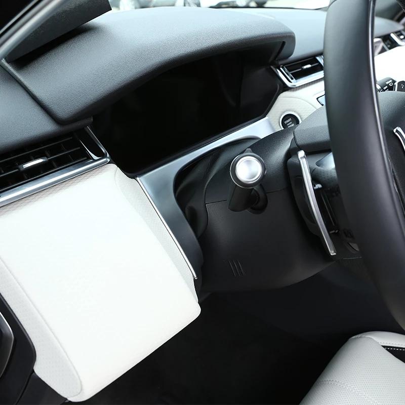 Для Land Rover Range Rover Velar 2017-украшение приборной панели автомобиля, рамка, крышка из АБС-пластика, модификация интерьера из углеродного волокна