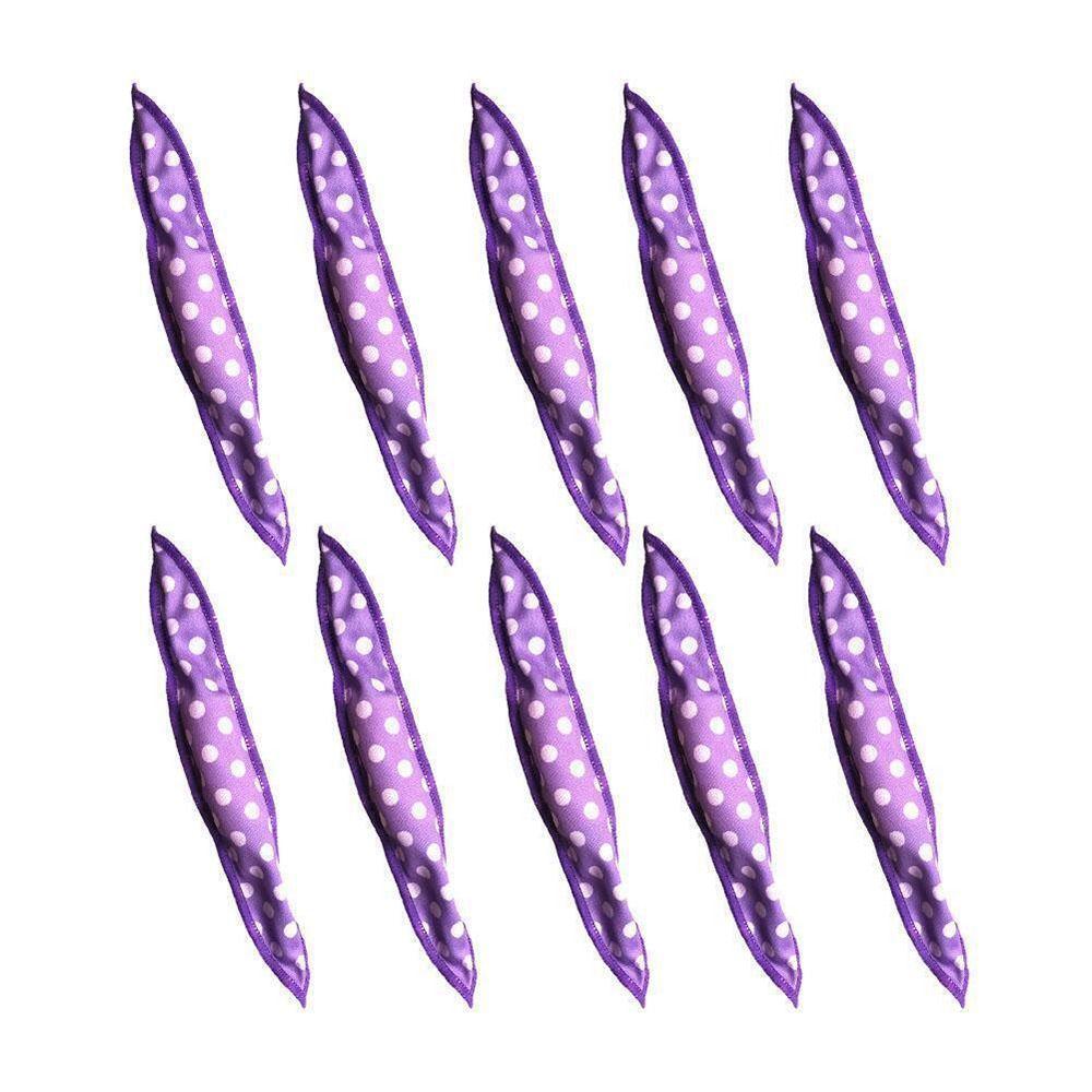 10 шт. Многоразовые поролоновые губки Подушка для сна Бигуди для волос для создания кудрей и волн Инструменты для укладки Бигуди для волос