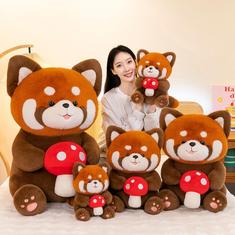 Cute Raccoon Plush Toy Doll Cartoon Large Rag Doll Children's Birthday Gift