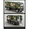 1/32 литье под давлением военный многофункциональный автомобиль медицинский звук и свет Mainan Pullback Car мальчик подарок