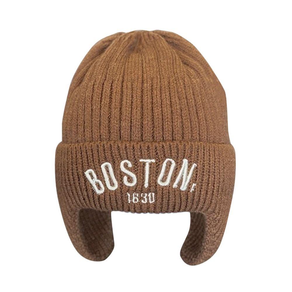 Шерстяная шапка с защитой ушей Мягкие детские наушники Шапка Детская одежда Детская шапка Малыш