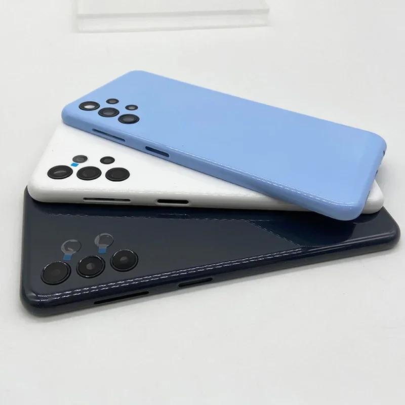 For Samsung Galaxy 13 4G housing chassis battery back cover rear panel case with camera lens repair parts