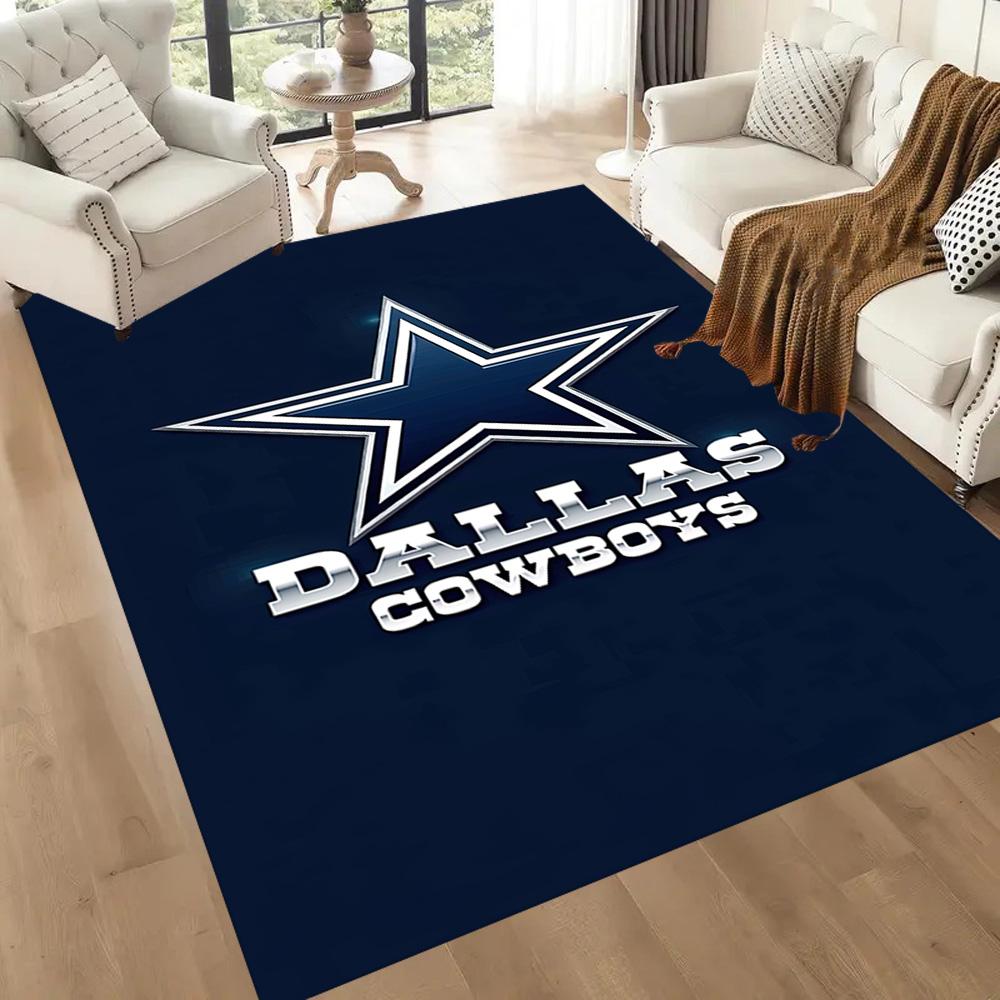 Dallas Area Rug Suitable for Balcony Kitchen Living Rooms Study room Anti-slip Rug Decorate Offices Gift for Festivals