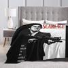 Scarface Tony Movie Blankets Soft Warm Flannel Throw Blanket Bedspread for Bed Living room Picnic Travel Home Sofa