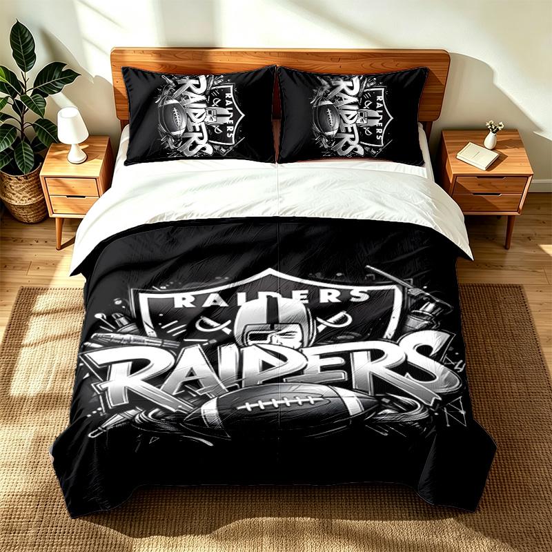 Canberra Raiders (23) 3pc set suitable for master bedrooms soft and comfortable an ideal gift for family and friends Includes one duvet cover and two