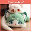 Очаровательная плюшевая игрушка Кот-Змея, милая кукла-мягкая игрушка, подарок на дни рождения и брелоки