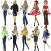 Модные куклы BJD 11,5" 1/6 Брюки для кукол Пальто для кукол Джинсы Кожаные брюки Шорты Аксессуары для одежды