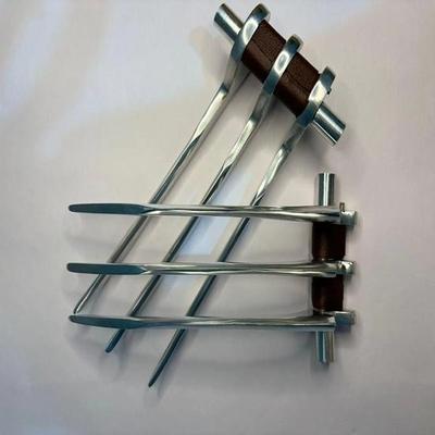 Набор из 2 алюминиевых когтей Росомахи Люди Икс Логан 25 см