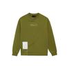 Li-Ning CF Sports Life Collection Embroidered Loose Crewneck Sweatshirt Unisex Tops Green AWDS595-4