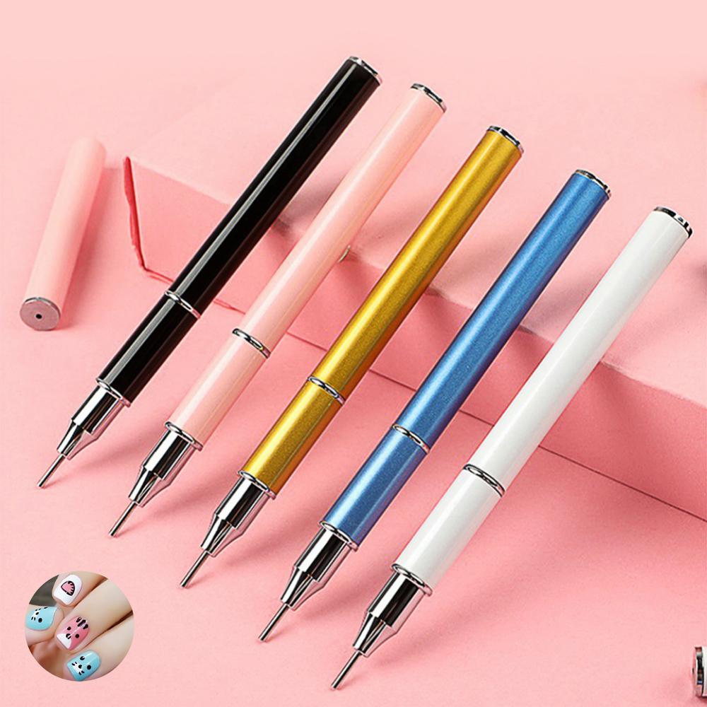 DIY Art Dual-Ended Picking Tool Diamond Point Drill Pen Wax Pencil Nail Rhinestone Picker
