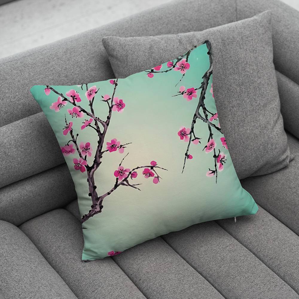 AArizonaES Green Tea Pillow Case Pillowcase Home Sofa Cushions Car Cushions Pillowcover Office Pillowshell Pillow