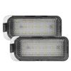 1 пара DC12V 3200K 18 светодиодов Освещение номерного знака Панель лицензии Подходит для Focus DYB 10 DC12V