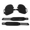 1Pair Exercise Bike Pedals Anti Slip Strip Pattern Portable Exercise Bike Parts with Adjustable