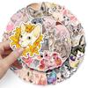 50 фото сфинкса, бесшерстного кота, мультяшного кота, гука, декоративная наклейка для чемодана, водонепроницаемая