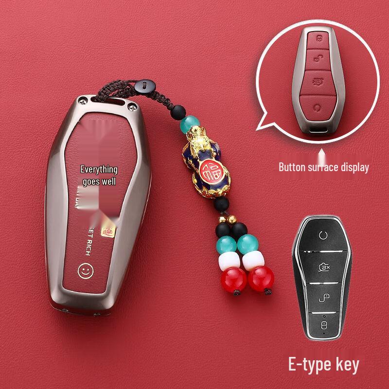 Чехол для ключа BYD для моделей Han, Qin Plus DMI, Song Pro, Dolphin, Yuan, Tang, EV Seal, Seagull, Frigate и Destroyer